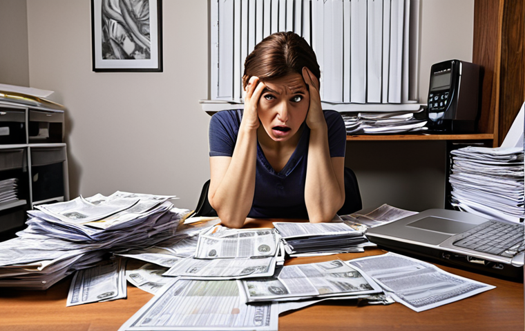**
A person (man or woman) initially looking stressed and overwhelmed, surrounded by a chaotic whirlwind of paper bills, disorganized financial statements, and loan documents, conveying a sense of helplessness. The image transitions to the same individual sitting at a tidy table, diligently organizing these documents into neat piles or meticulously inputting data into a spreadsheet on a laptop, a look of focused determination and dawning clarity on their face. The lighting shifts from dim and chaotic to bright and clear, highlighting the transformation from confusion to control. Realistic, detailed, in a modern, uncluttered domestic setting, emphasizing the process of gaining clarity over debt.
2. **Prompt for
